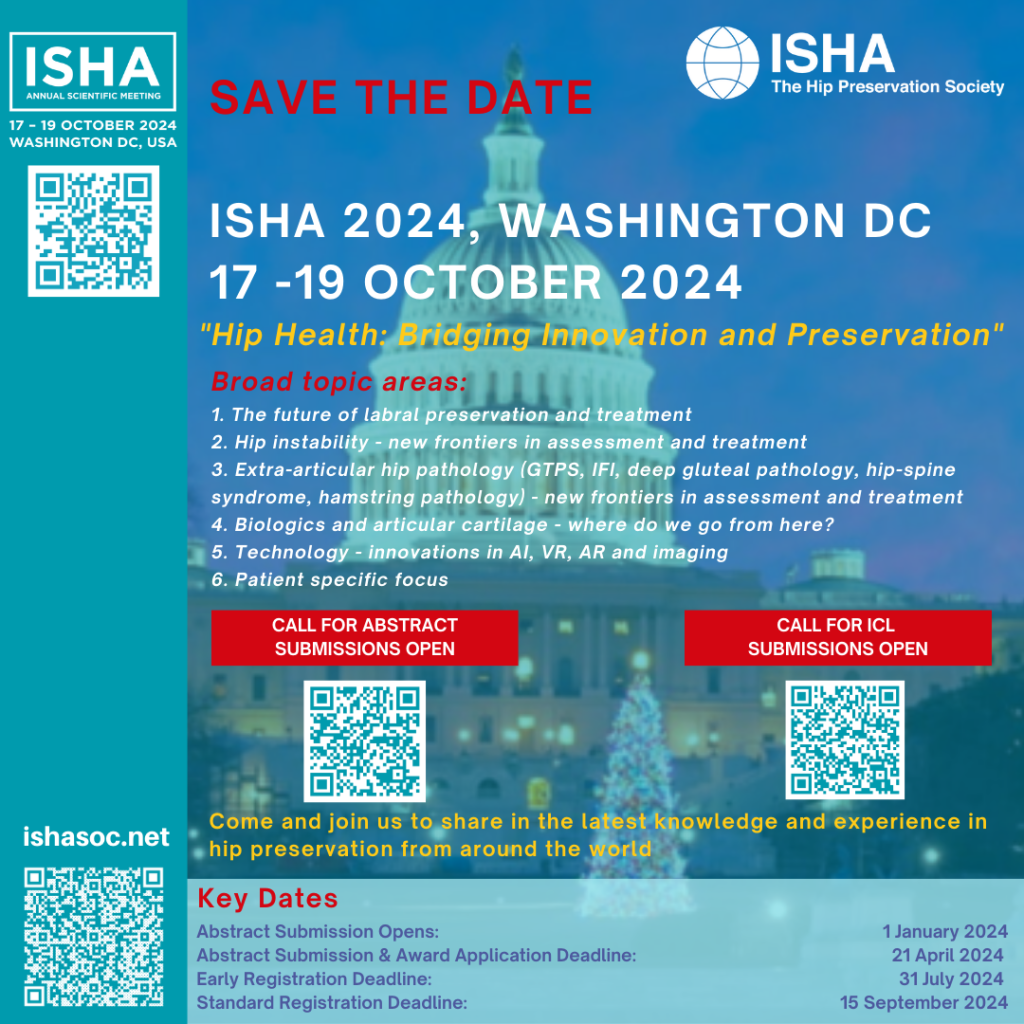 ISHA 2024, Annual Scientific Meeting – Washington DC – SLARD